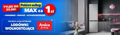 AGD- Amica lodowki - Pakiet MAX- 0525 - baner główny mobi belka 396x116